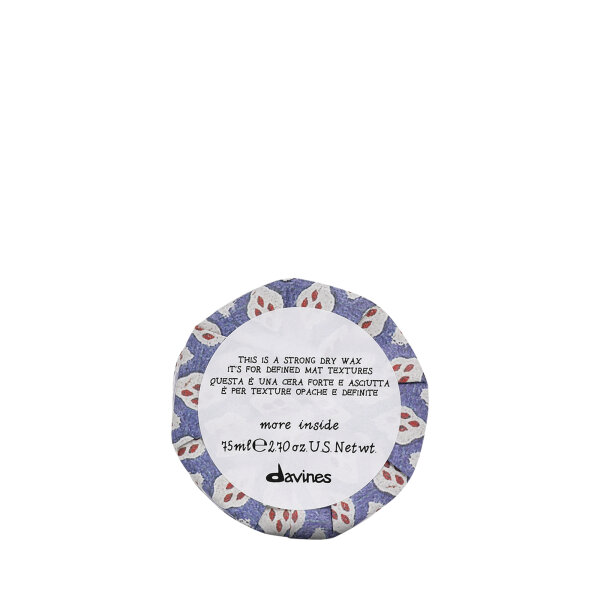 Davines Strong Dry Wax Güçlü Tutucu Kuru Wax 75ml - 